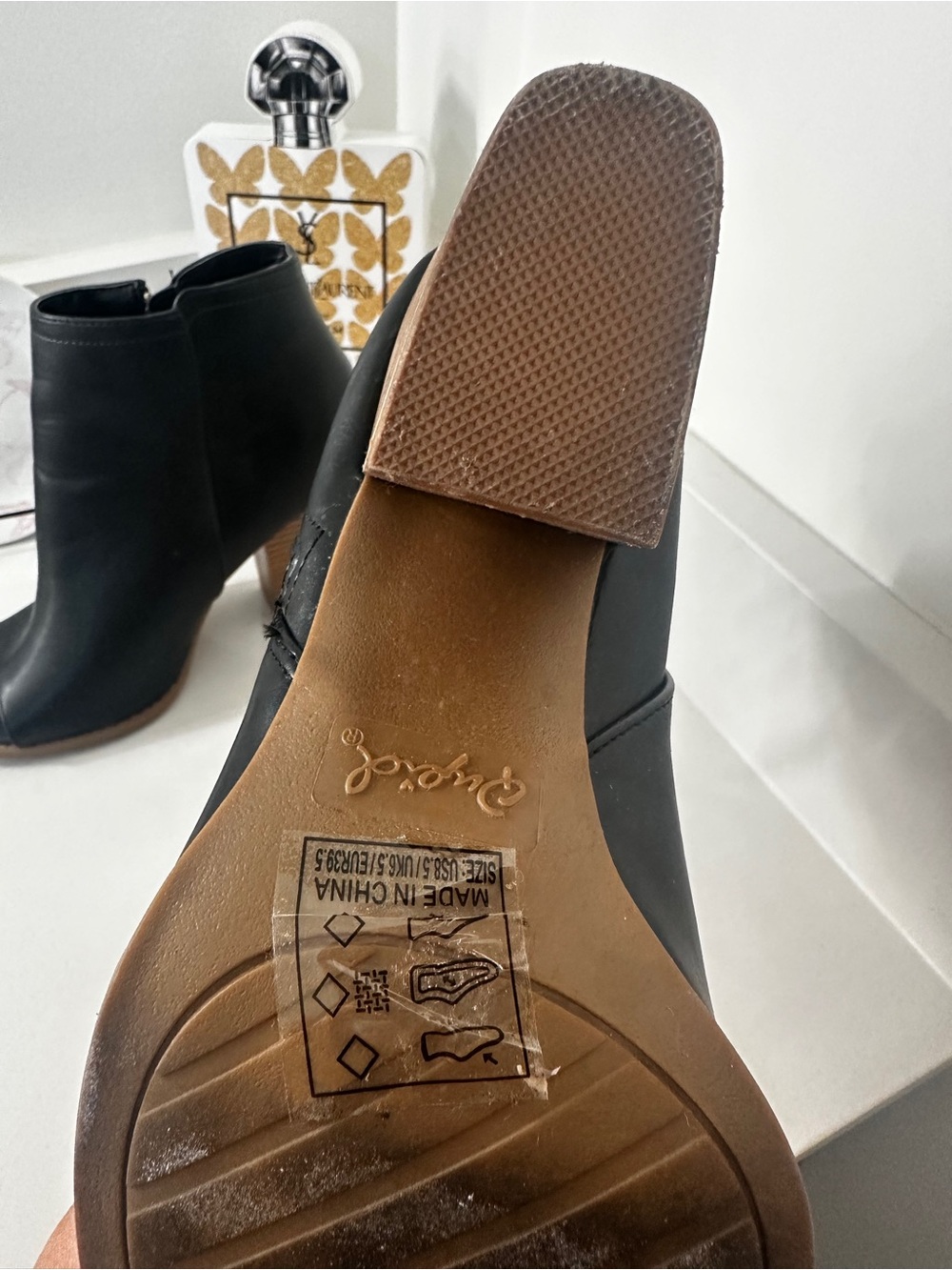 Black Women's Ankle Boots - Sleek Classic Style